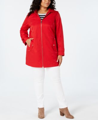 macys michael kors plus size coats