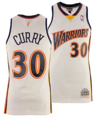 curry mitchell and ness jersey