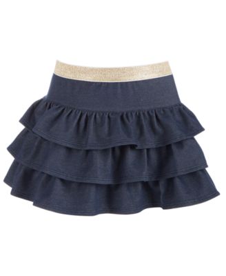 macys denim skirts