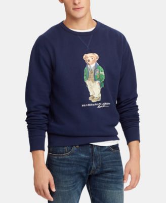 Polo Bear Fleece Sweatshirt, Created 