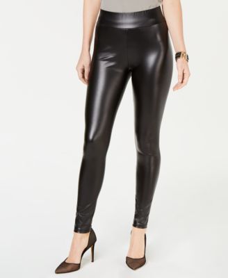 macys leather leggings