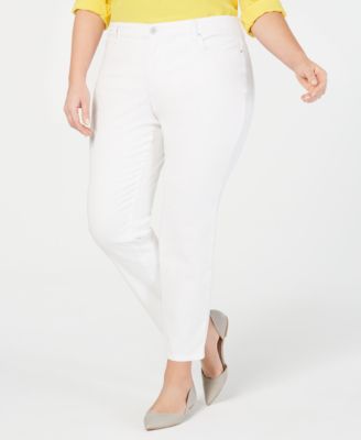 plus size mid rise skinny jeans