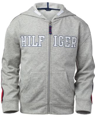 tommy hilfiger black zip up hoodie
