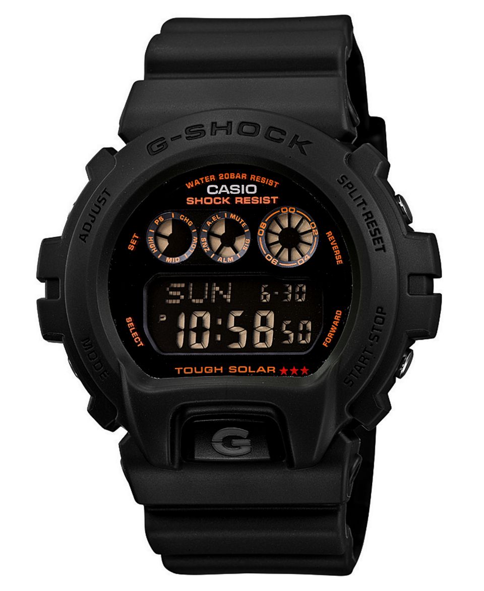 Shock Watch, Mens Digital Army Green Resin Strap 53x50mm G6900KG 3