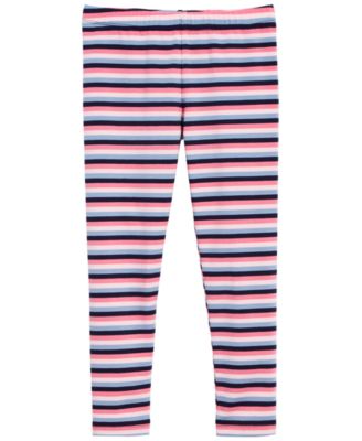 girls striped leggings