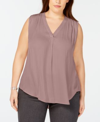 macys alfani tops plus size