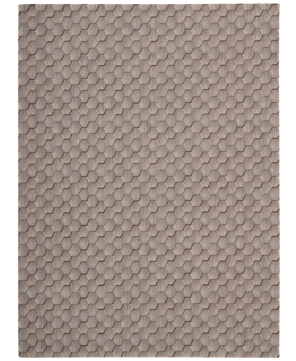 Calvin Klein Area Rug, CK11 Loom Select Neutrals LS16 Pasture Smoke 5 