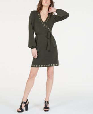 michael kors grommet dress