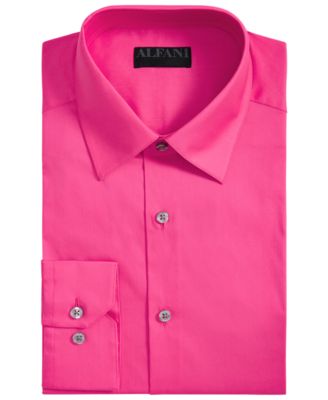 alfani men's dress shirts slim fit