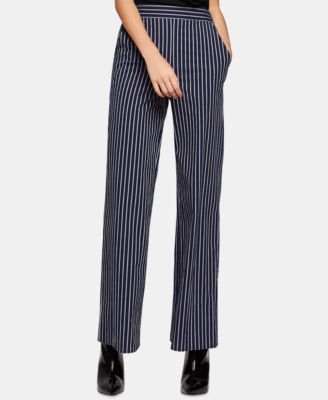 striped cotton palazzo pants