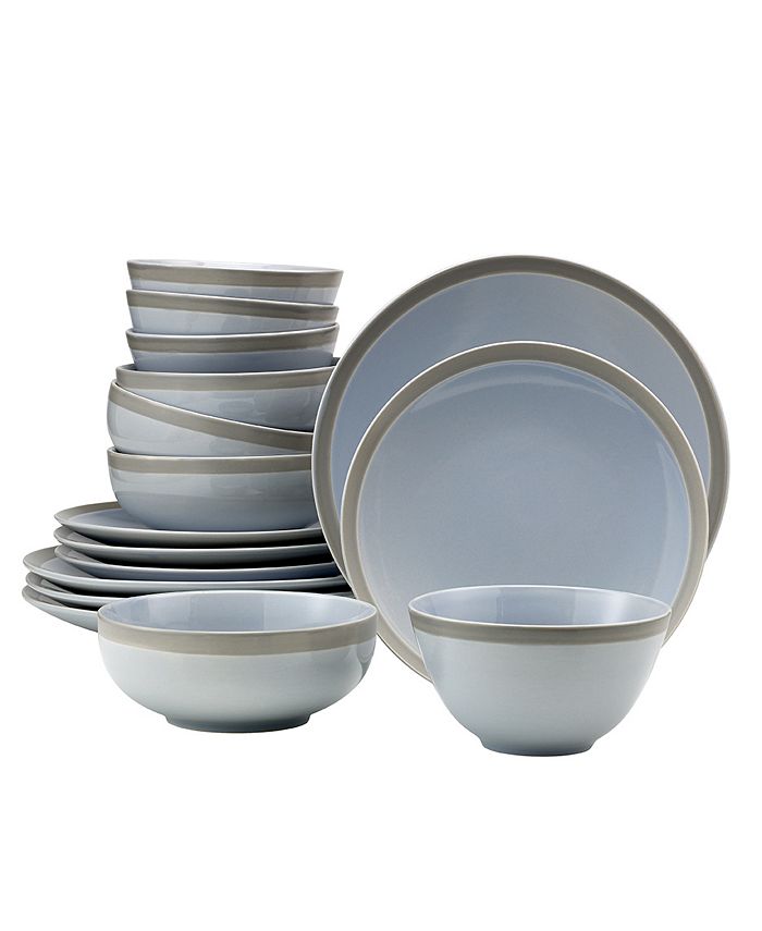 photo Cravings By Chrissy Teigen Parisian Grey 20-Piece Dinnerware Set macy s