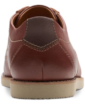 clarks raharto plain toe oxford