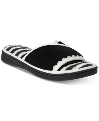 dearfoam terry slide slippers