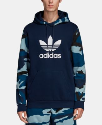 mens adidas blue hoodie