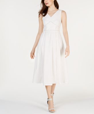 calvin klein eyelet dress