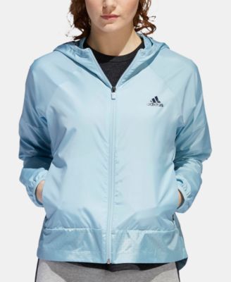adidas women's sport2street windbreaker jacket