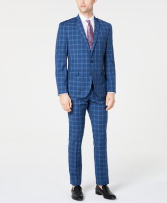 slim fit plaid