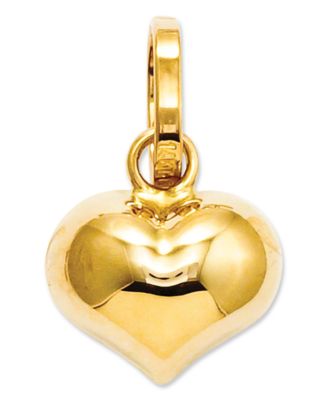 heart gold charm