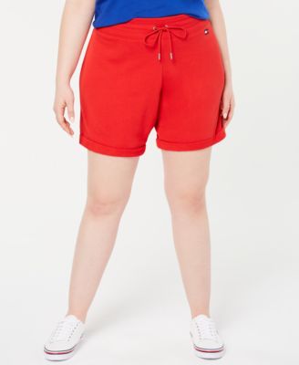 Tommy Hilfiger Plus Size Cuffed Shorts 