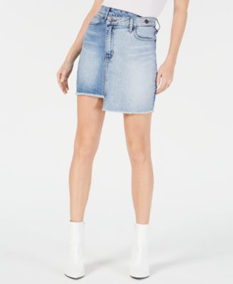 guess denim skirt