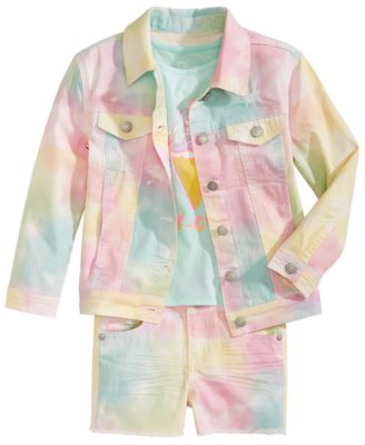 little girl tie dye shirt