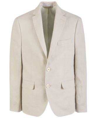 macy's ralph lauren linen jacket