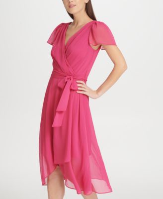 dkny chiffon dress