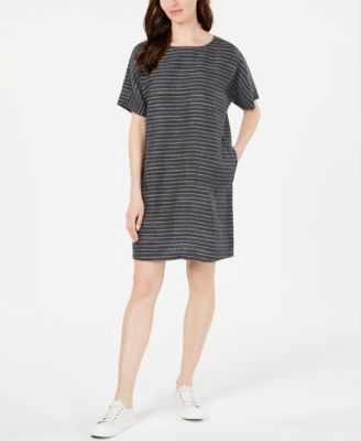 eileen fisher linen dress