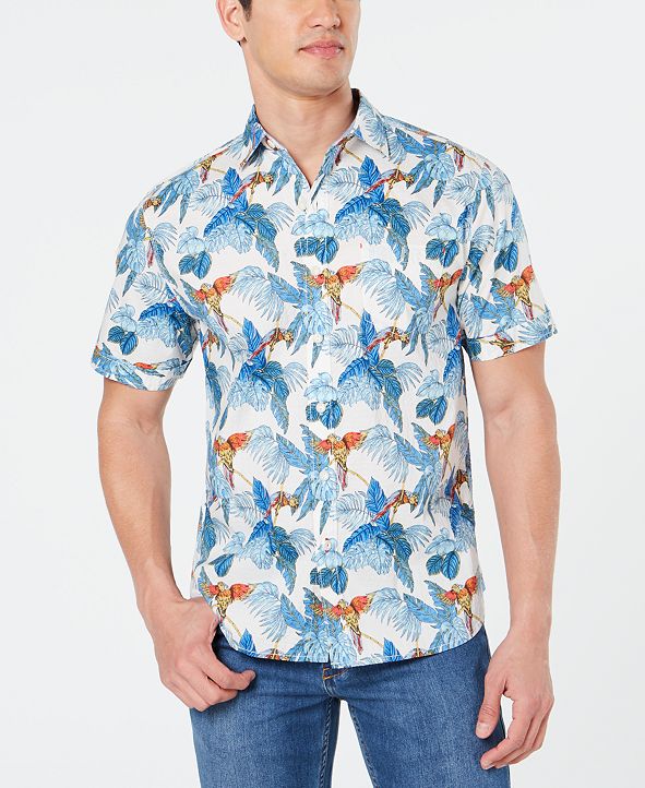 Tommy Bahama Men's Parrot Fronds Shirt & Reviews - Shirts - Men - Macy's