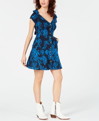 free people a thing called love mini dress