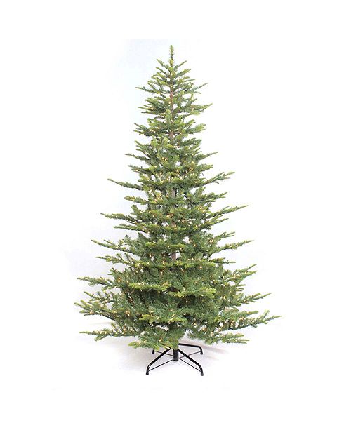 Puleo International 6 5 Ft Pre Lit Arctic Fir Artificial Christmas Tree 500 Ul Listed Clear Lights Reviews Holiday Shop Home Macy S