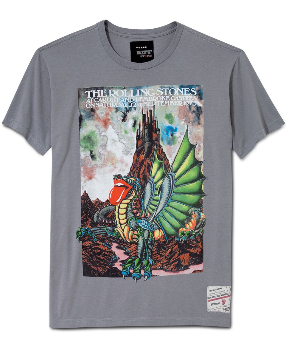 Rolling Stones T Shirt, Castle Tour Graphic T Shirt