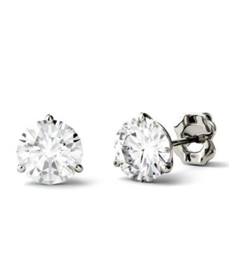 1 ct moissanite earrings