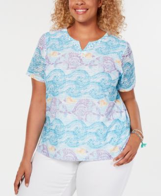 alfred dunner plus size tops on sale