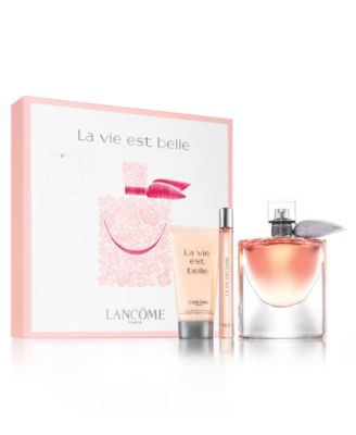 macy's lancome la vie est belle gift set