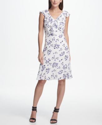 dkny chiffon dress