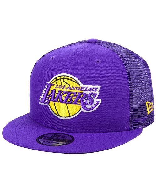 New Era Los Angeles Lakers Nothing But Net 9fifty Snapback Cap Reviews Sports Fan Shop By Lids Men Macy S