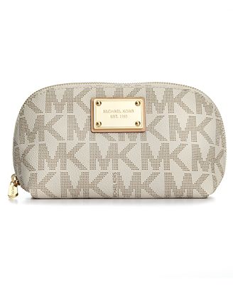 MICHAEL Michael Kors Large Logo Cosmetic Case - Handbags & Accessories ...