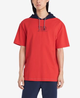 tommy hilfiger logo sleeve sweatshirt