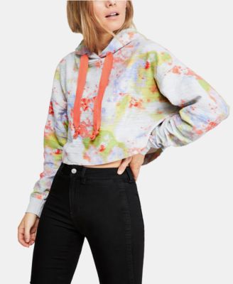 free people cropped hoodie