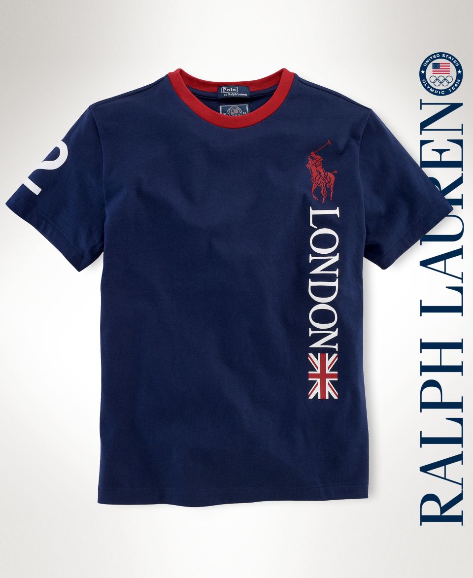 Ralph Lauren Kids T Shirt, Boys London Ringer Tee