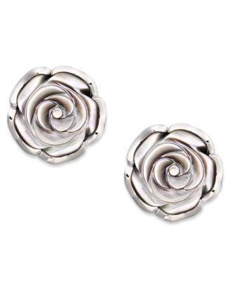 macys sterling silver earrings