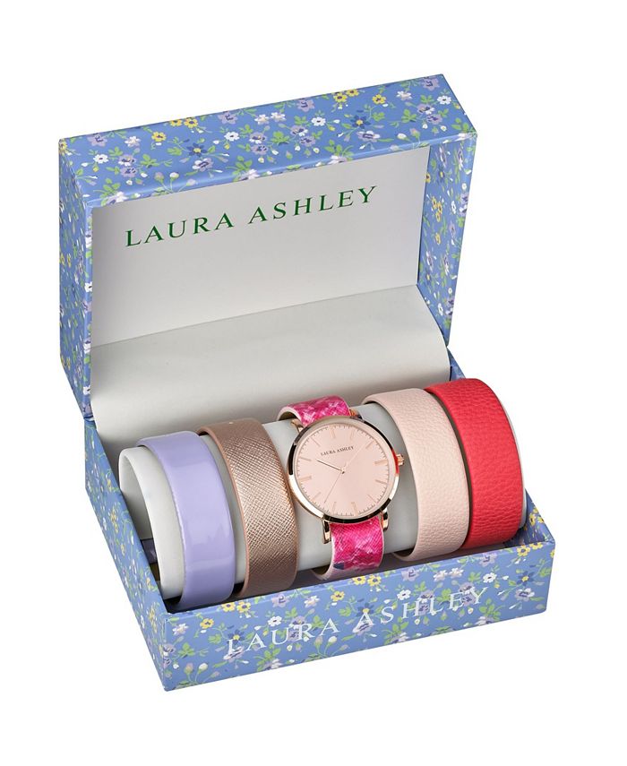 Laura Ashley Rose Gold Slidethrough Interchangeable Sleek Dial Floral Straps Set Watch Reviews Watches Jewelry Watches Macy S Последние твиты от laura ashley (@lauraashleyuk). rose gold slidethrough interchangeable sleek dial floral straps set watch
