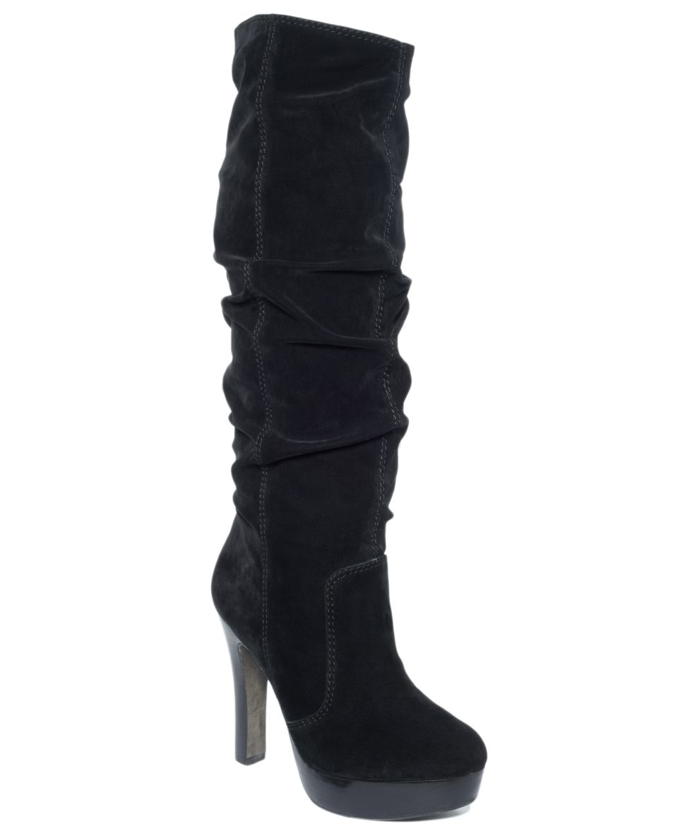 DMSX Donald J Pliner Shoes, Tammy Tall Shaft High Heel Dress Boots