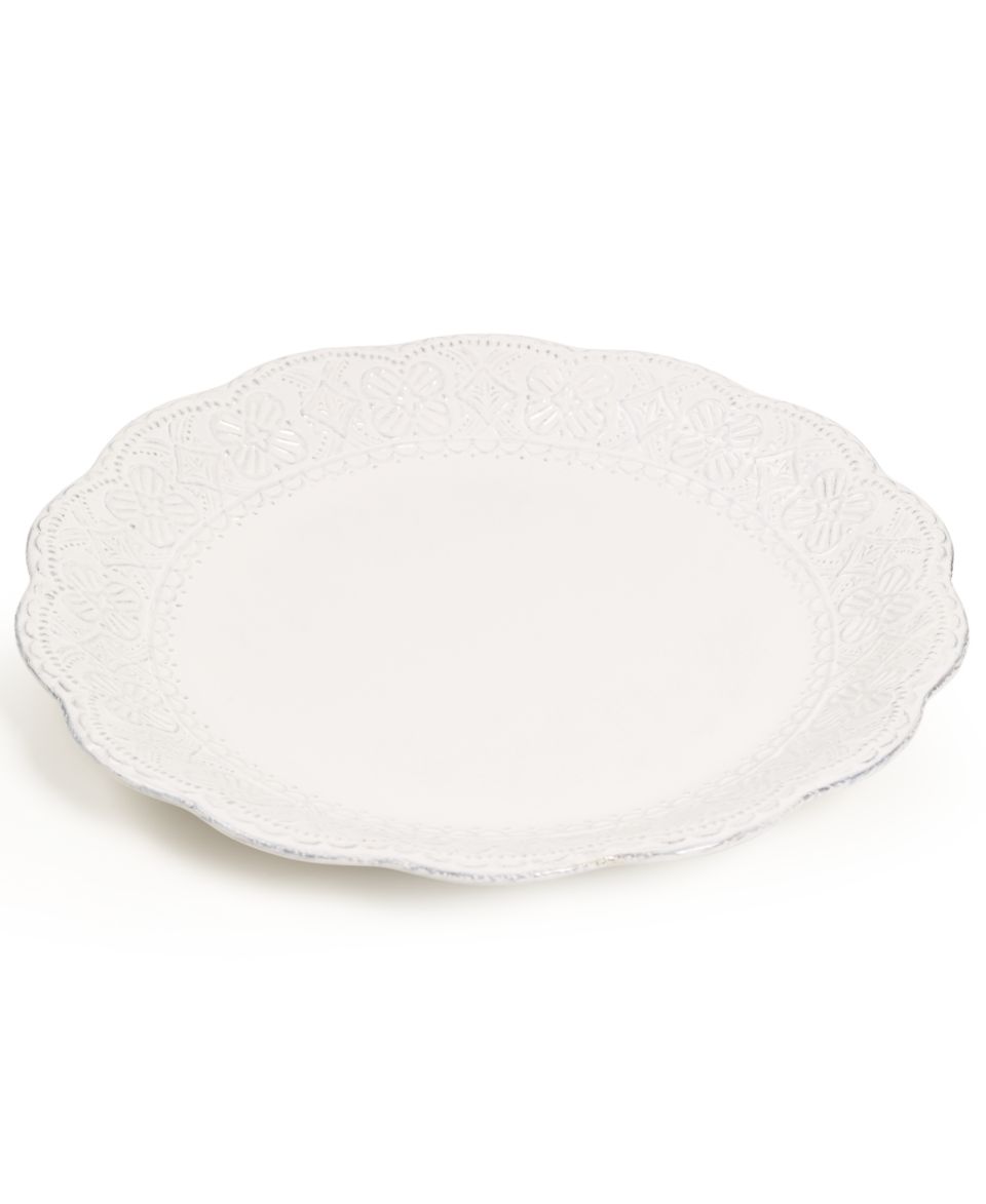 Maison Versailles Serveware, Blanc Rectangular Platter   Serveware