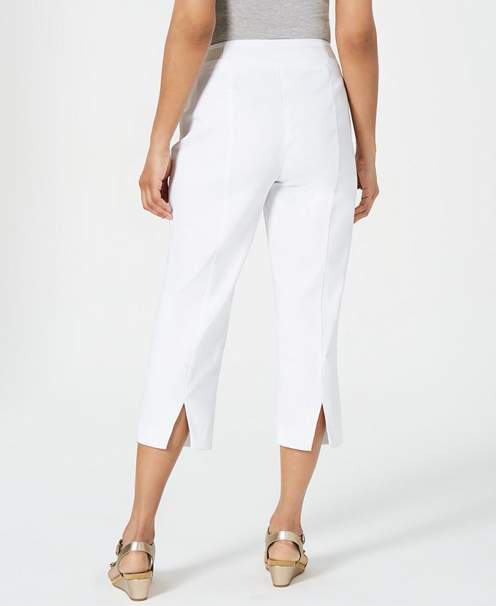 petite capris macy's