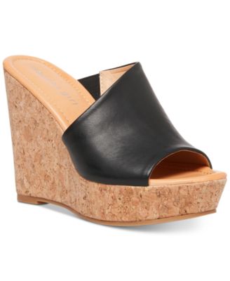 madden girl cork wedges