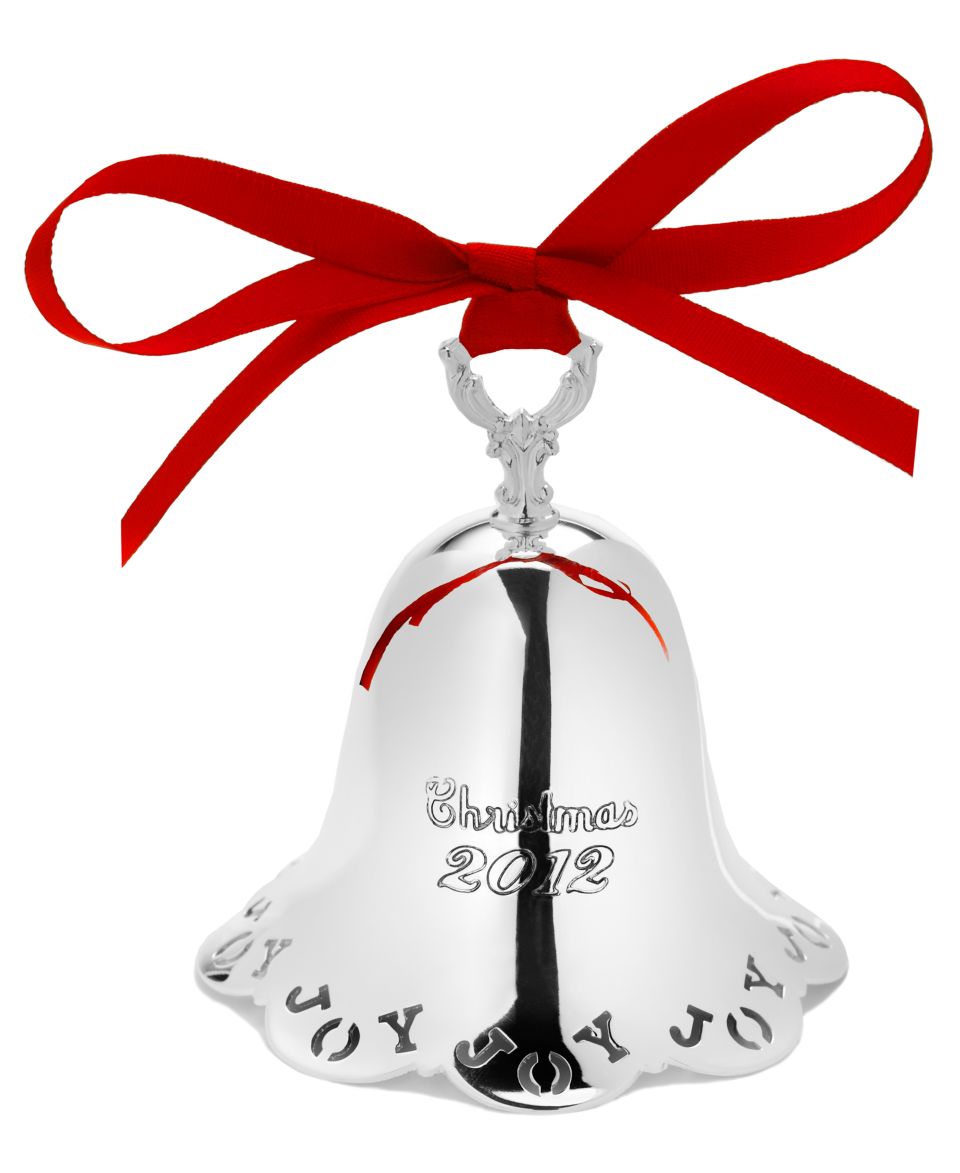 Towle Christmas Ornament, 2012 Annual Pierced Bell