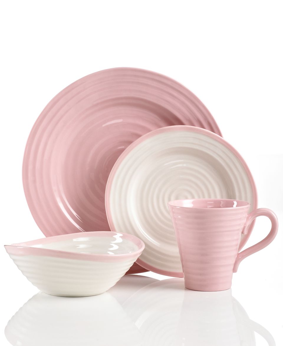 Portmeirion Dinnerware, Sophie Conran Pink Collection   Casual