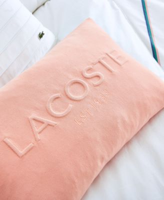 lacoste bed pillows